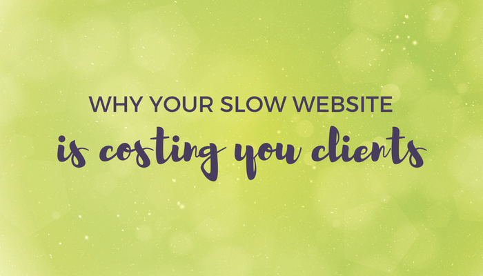 Why your slow website is costing you clients header