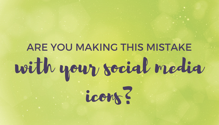 Are you making this mistake with your social media icons?