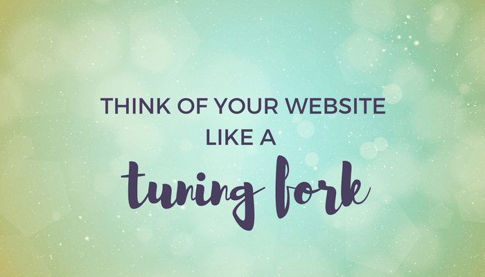 Think of your website like a tuning fork header image